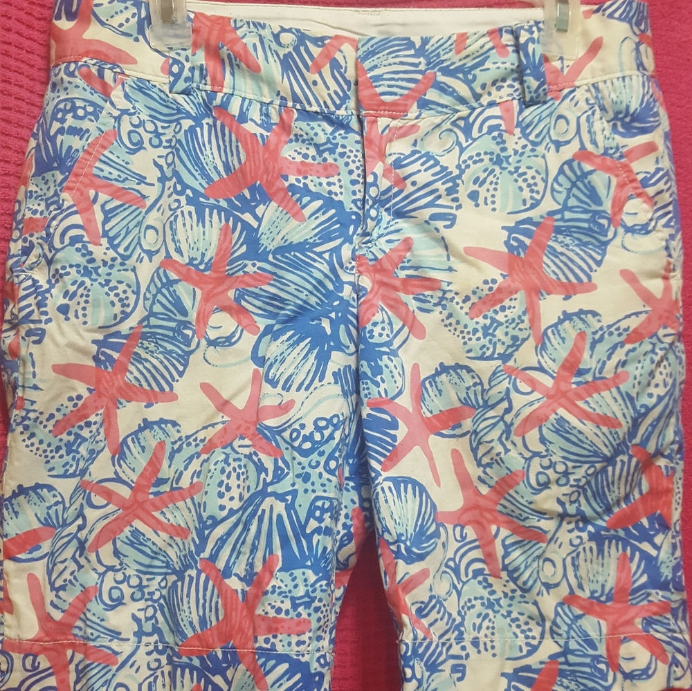 Lilly Pulitzer chipper shorts size 6